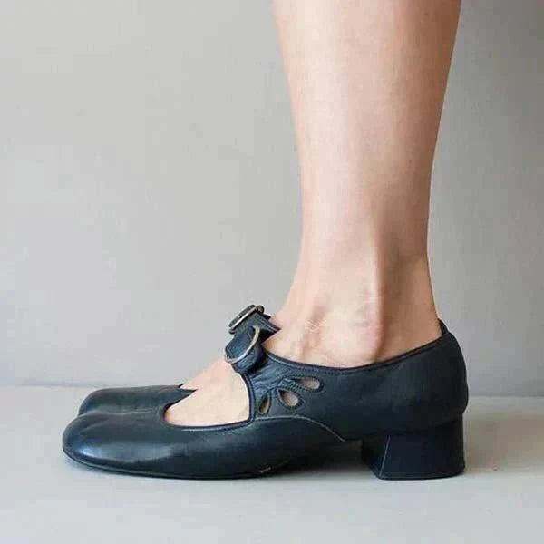 Leather Cushioned Sole Summer Sandals