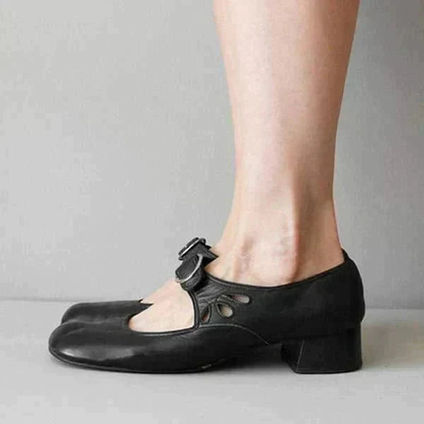 Leather Cushioned Sole Summer Sandals