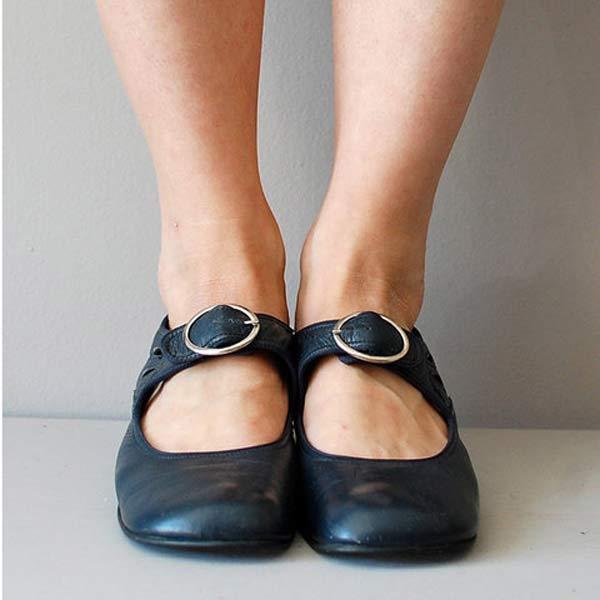 Leather Cushioned Sole Summer Sandals