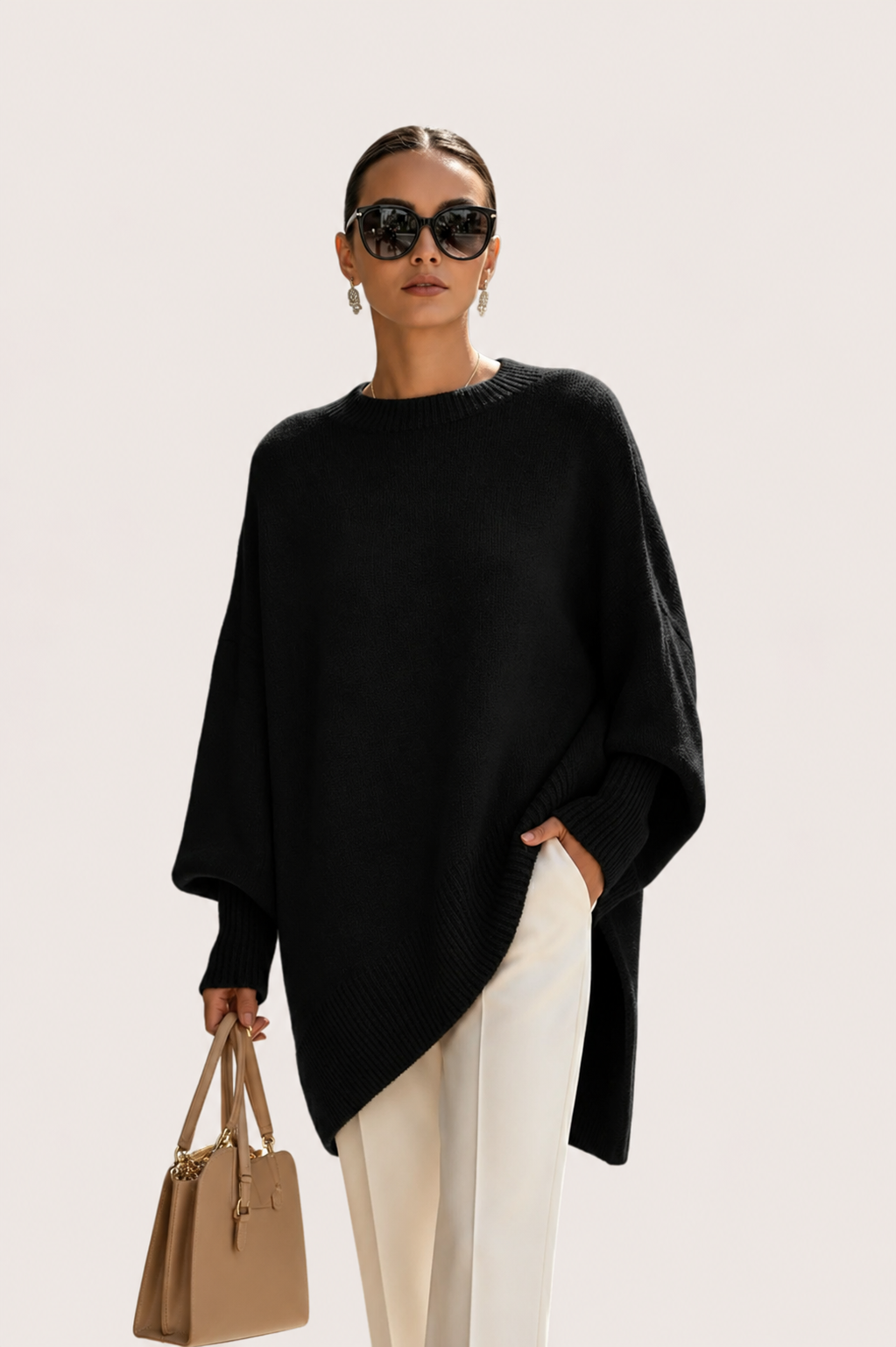 crew neck oversized jumper
