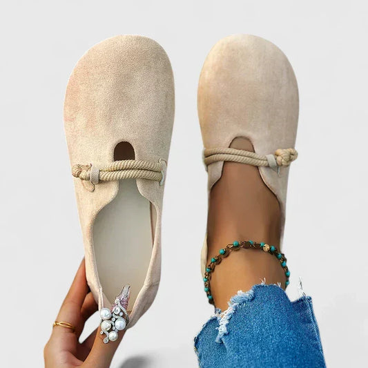 Women's Comfortable Lace-Up Loafers