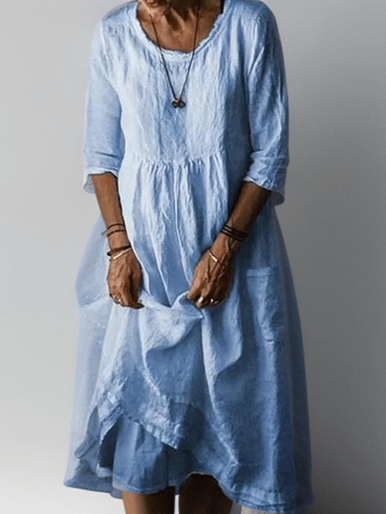 Flowing Relaxed Summer Maxi Dress