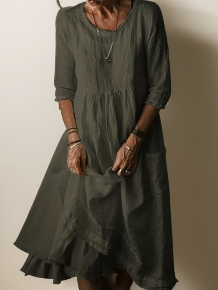 Flowing Relaxed Summer Maxi Dress