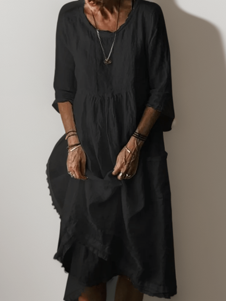 Flowing Relaxed Summer Maxi Dress