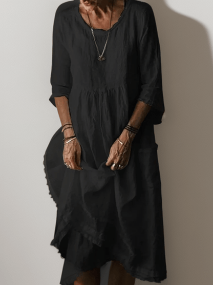 Flowing Relaxed Summer Maxi Dress