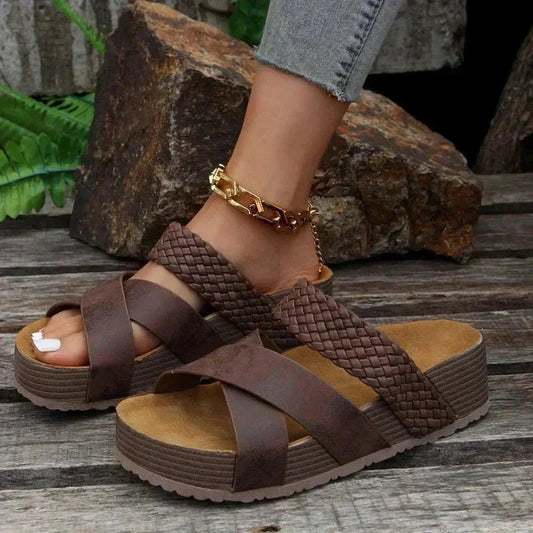 Women's Platform Open Toe Sandals