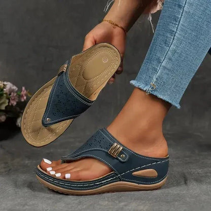 Wedge Heel Cushioned Sandals for Women