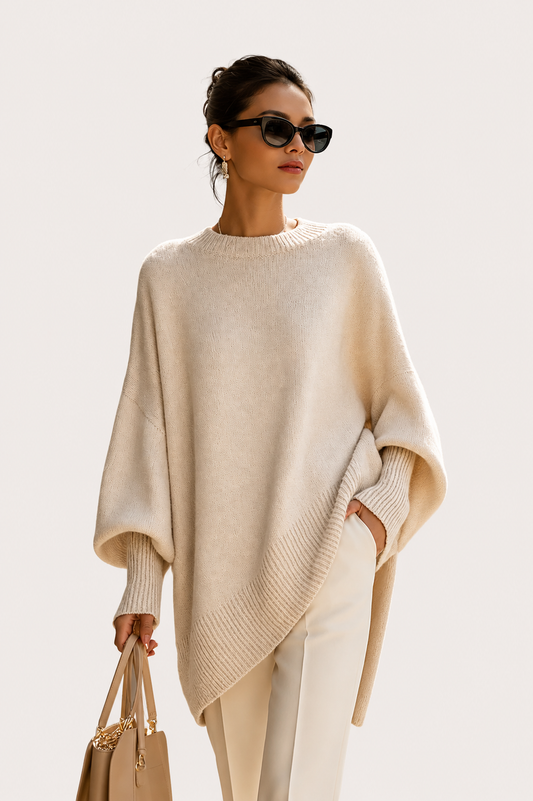 womens oversized knit sweater
