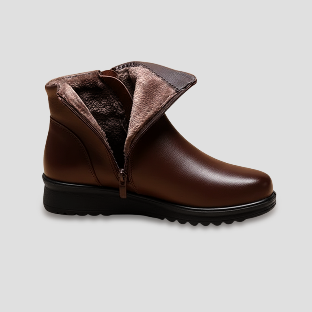 zip up ankle boots women
